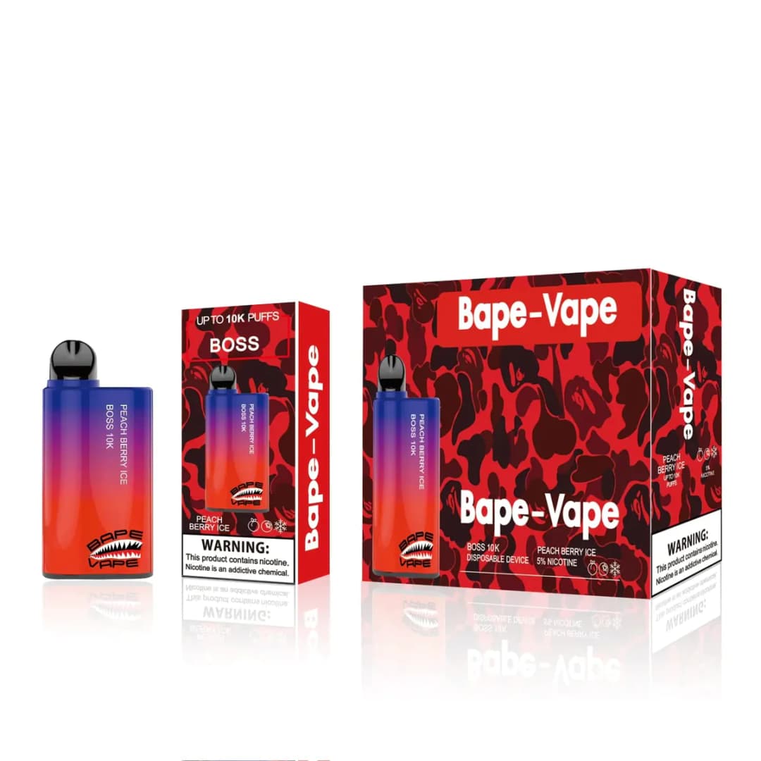 BAPE VAPE PEACH BERRY ICE 10K