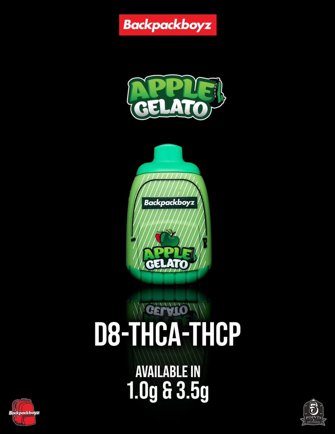 Backpack Boyz 3.5G D8 Blend - Apple Gelato